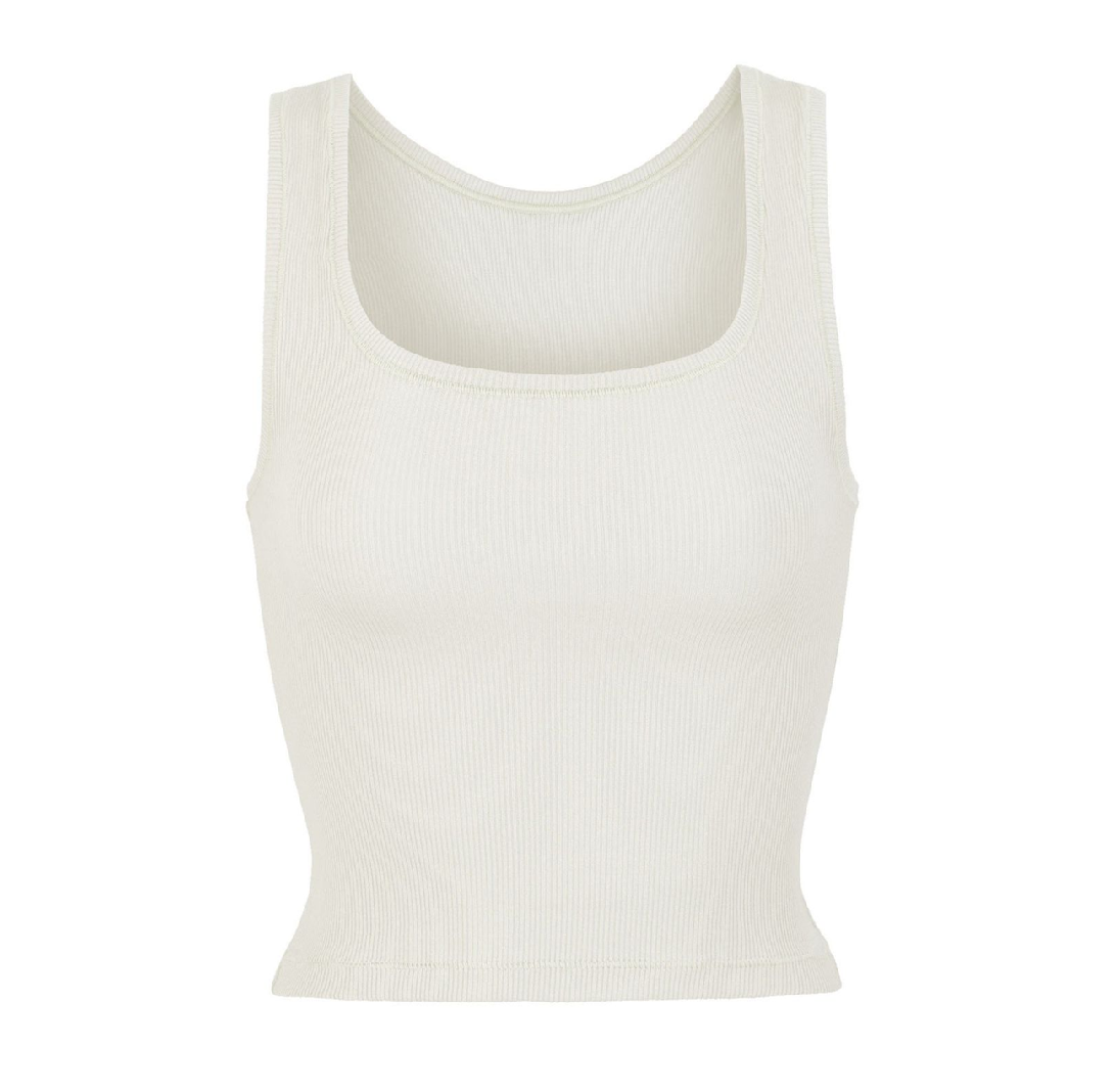 Ribbed Crop Tank
